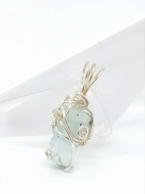 Schmuckanhänger Aquamarin aus 925 Silber