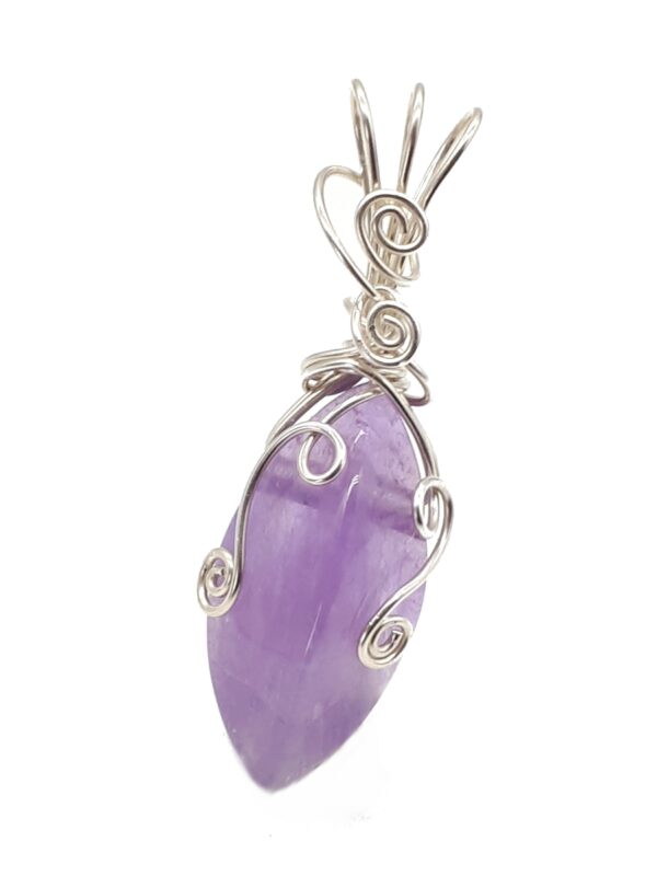 Kettenanhänger Amethyst in 925 Silber