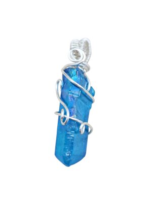Anhänger Aqua Aura blau Nr.2