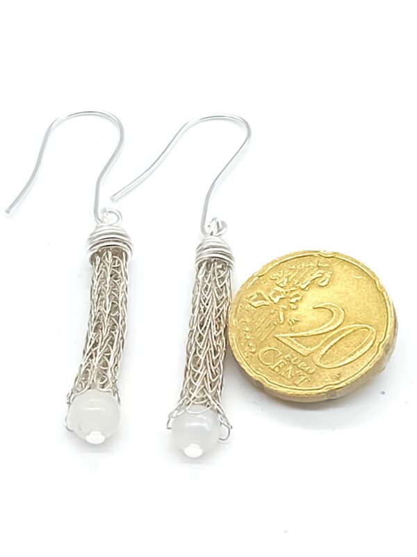 Ohrhänger Viking Knit 925 Silber – Bild 3