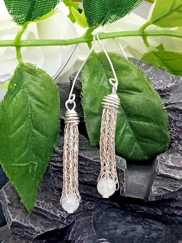Ohrhänger Viking Knit 925 Silber – Bild 5