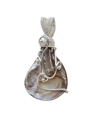 Anhänger Muschel in Sterlingsilber