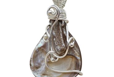 Anhänger Muschel in Sterlingsilber