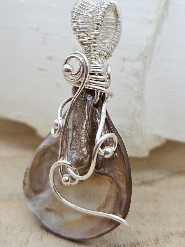 Anhänger Muschel in Sterlingsilber – Bild 5