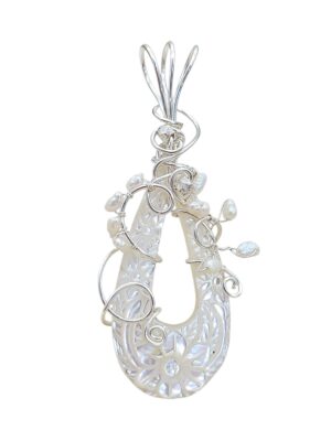 Anhänger Perlmutt-Ornament